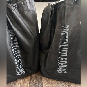 Pretty little thing chunky combat boot